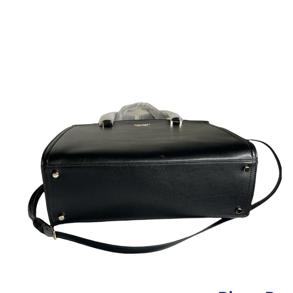 Kate Spade Geraldine Patterson Drive Black Cement Shoulder Satchel Bag - Picture 3 of 7